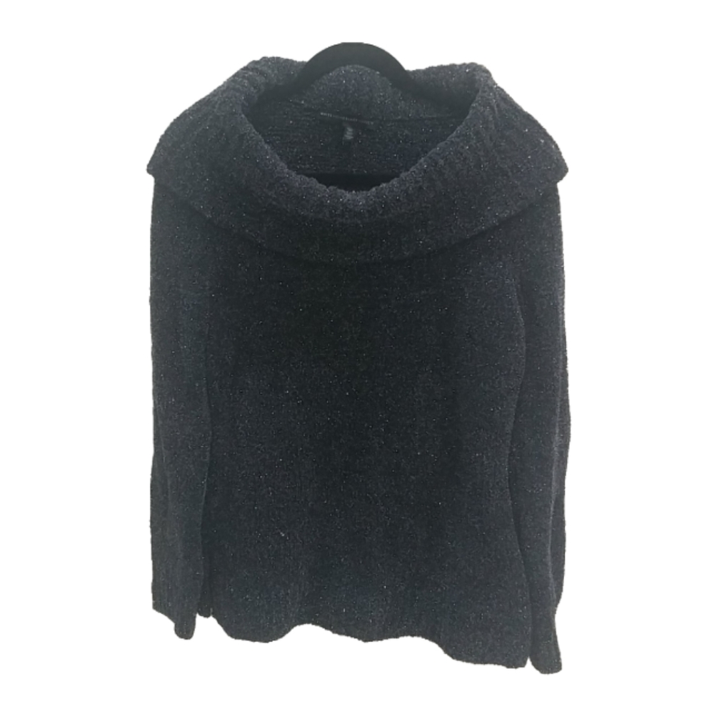WHBM Women's Turtleneck Sweater Dark Gray M